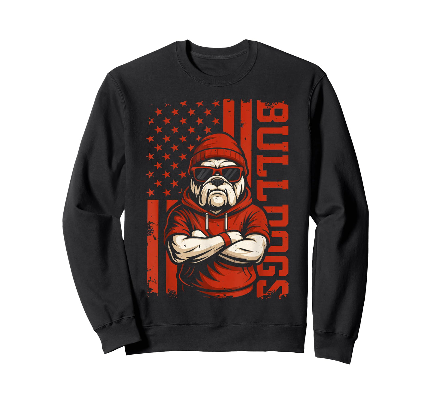 Graphic Bulldog for Men Women Boys Girls Kids T-Shirt