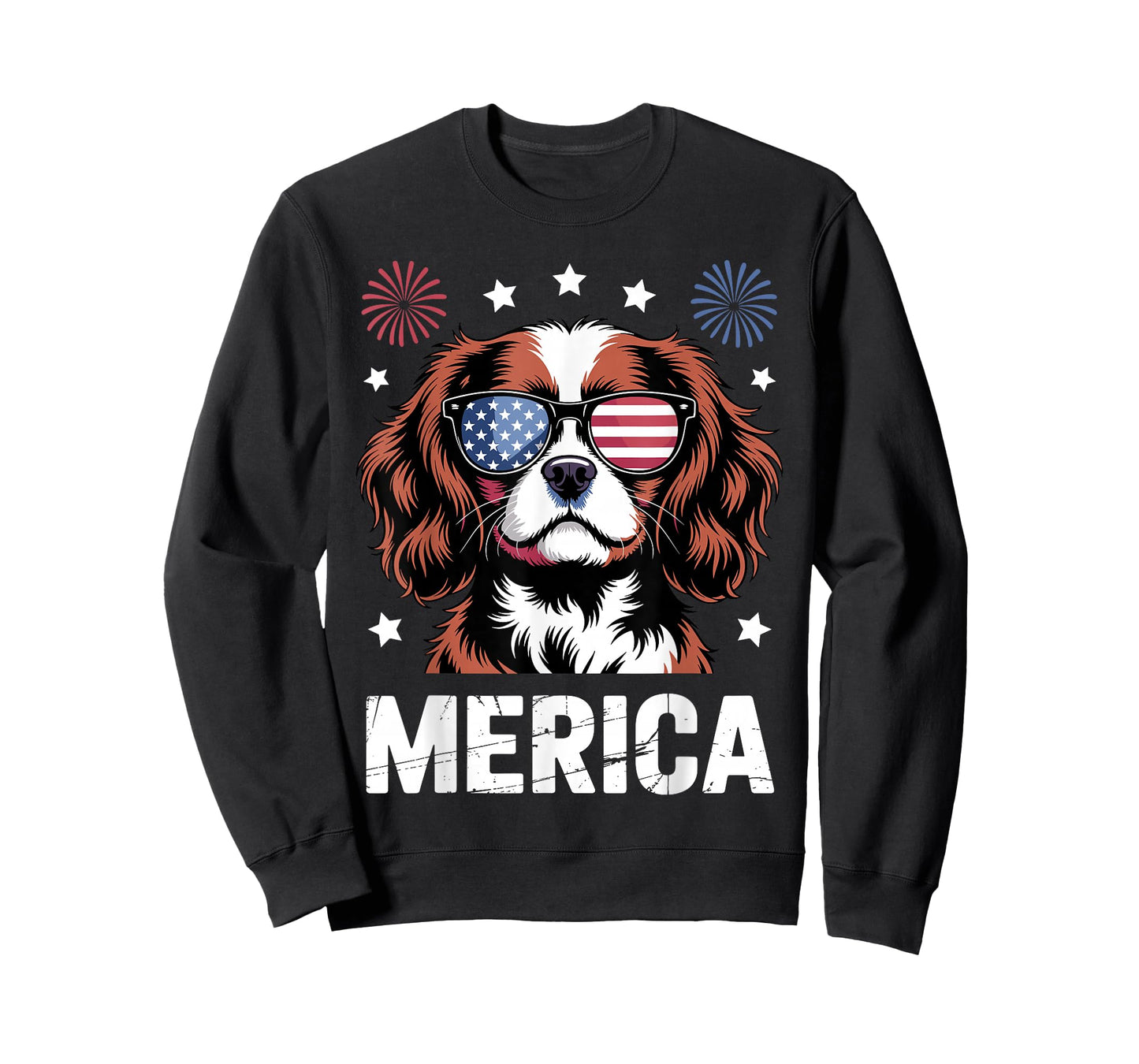 Cavalier King Charles Art for Men Women Cavalier Spaniel Dog T-Shirt