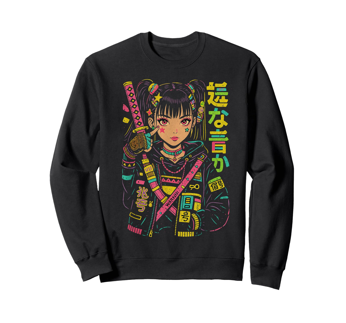 Japanese Streetwear Futuristic Retro Techwear | Anime Manga T-Shirt