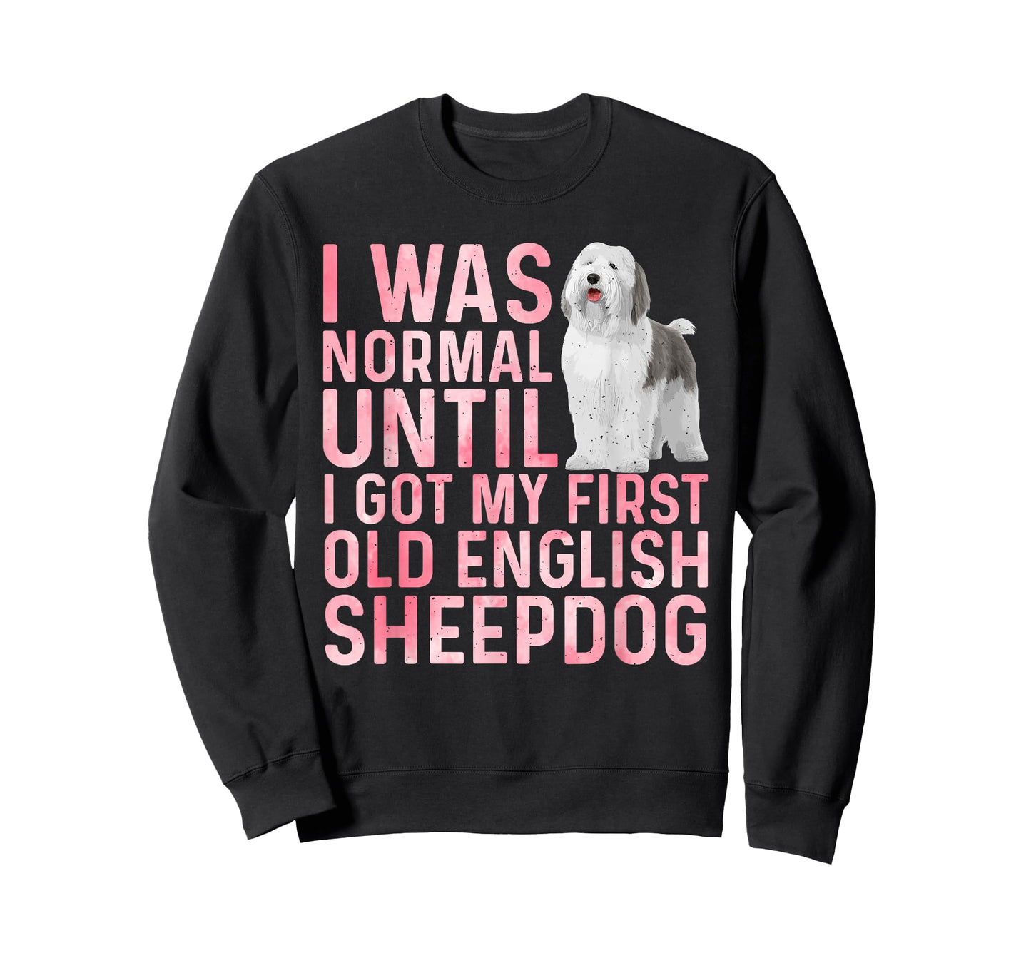Best Old English Sheepdog Art for Men Women Sheepdog Lover T-Shirt