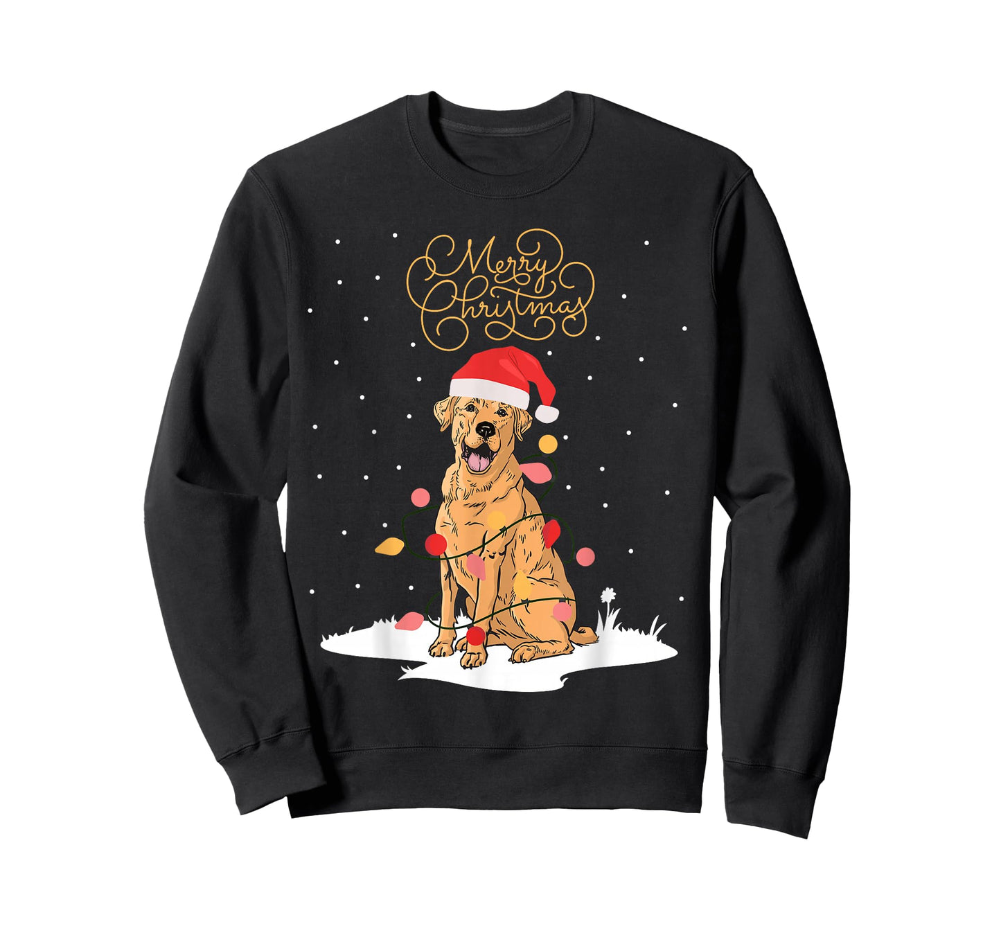Labrador Retriever Merry Christmas Lab Xmas Labbi Christmas T-Shirt