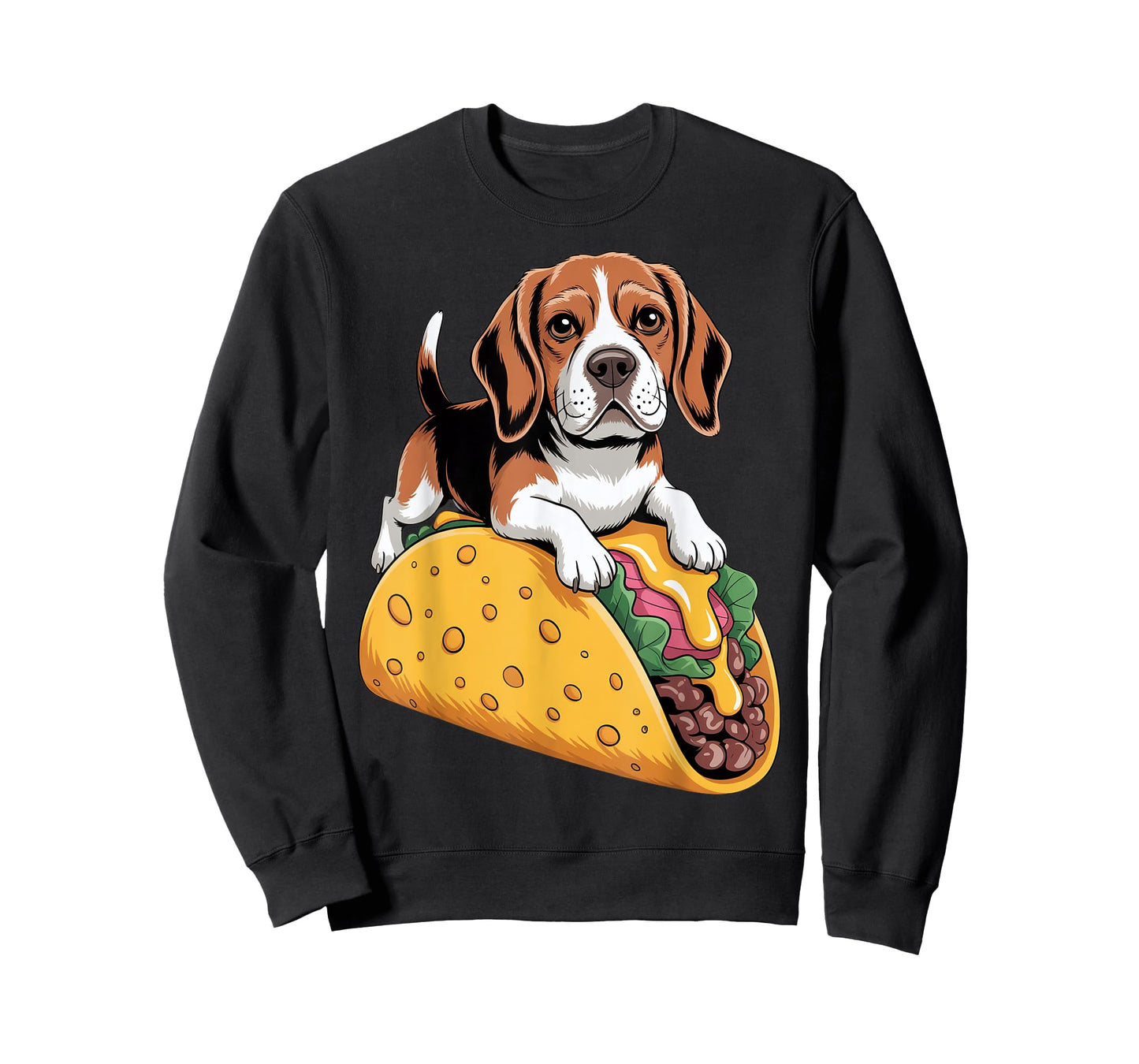 Funny Beagle On Taco T-Shirt