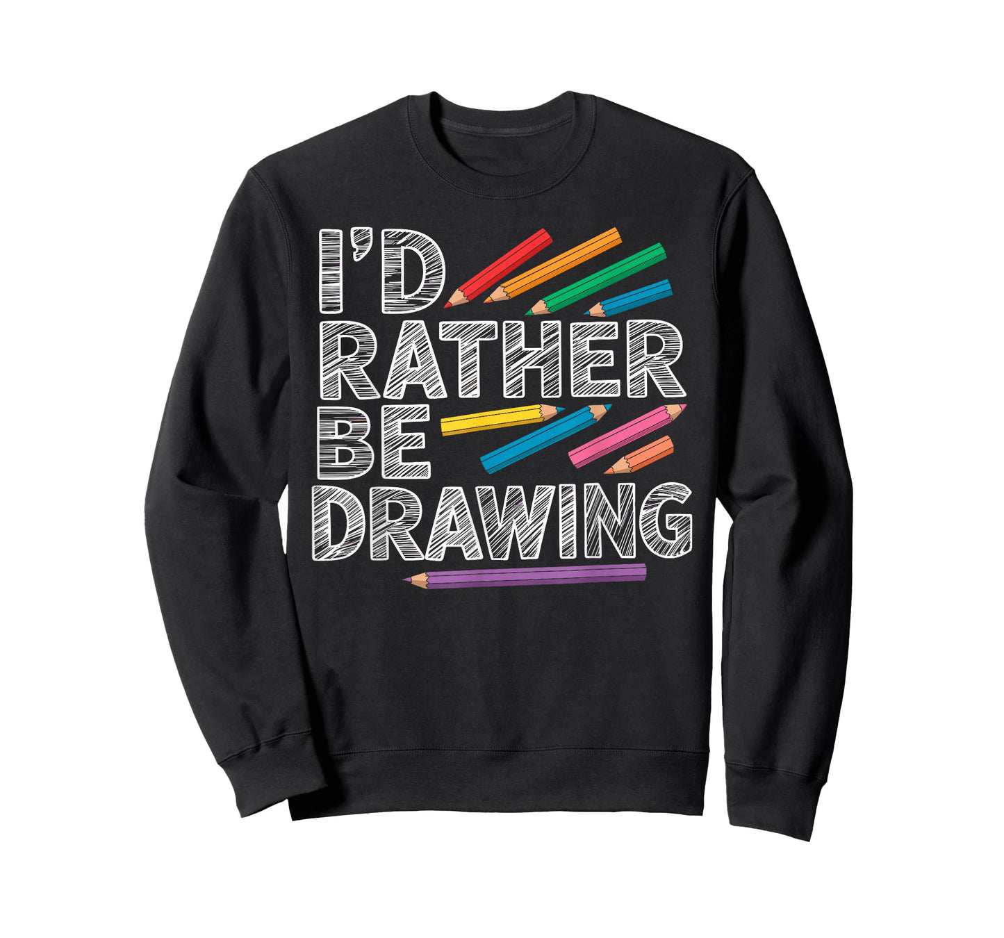 I'd Rather Be Drawing Painter Tee Art Lover Artist Funny T-Shirt