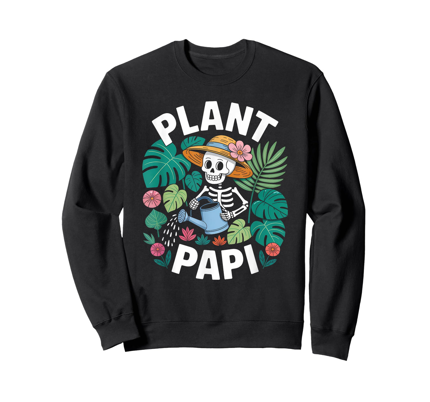 Funny Halloween Plant Papi Daddy Gardener T-Shirt