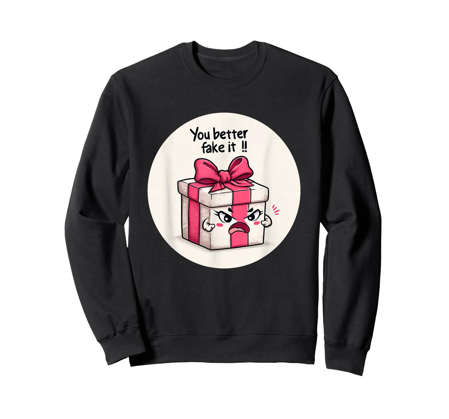 You Better Fake it Christmas Statement Costume T-Shirt