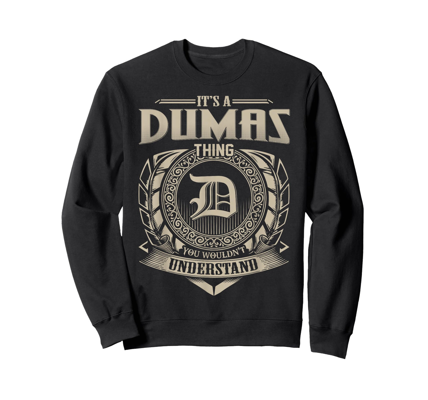 It's A DUMAS Thing You Wouldn't Understand Name Vintage T-Shirt