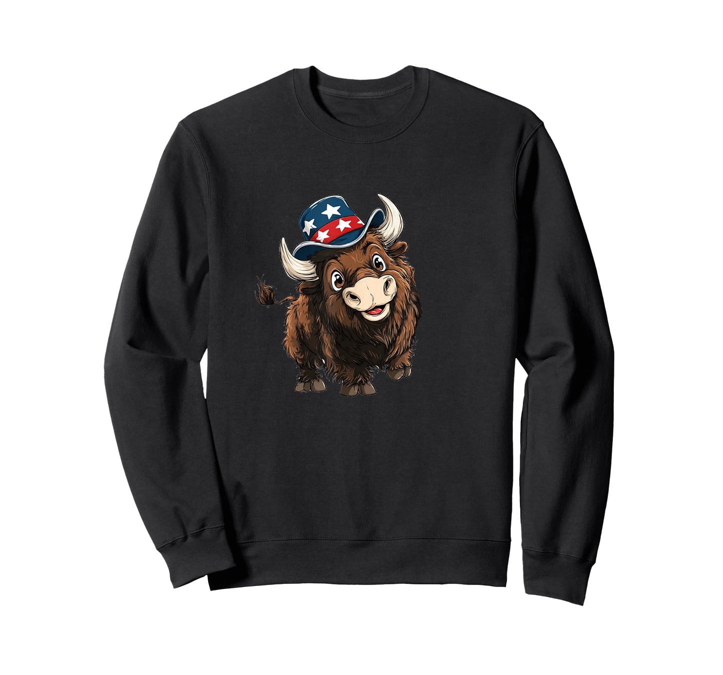 Cool Bison Animal Cowboy Costume for Adults and Kids T-Shirt
