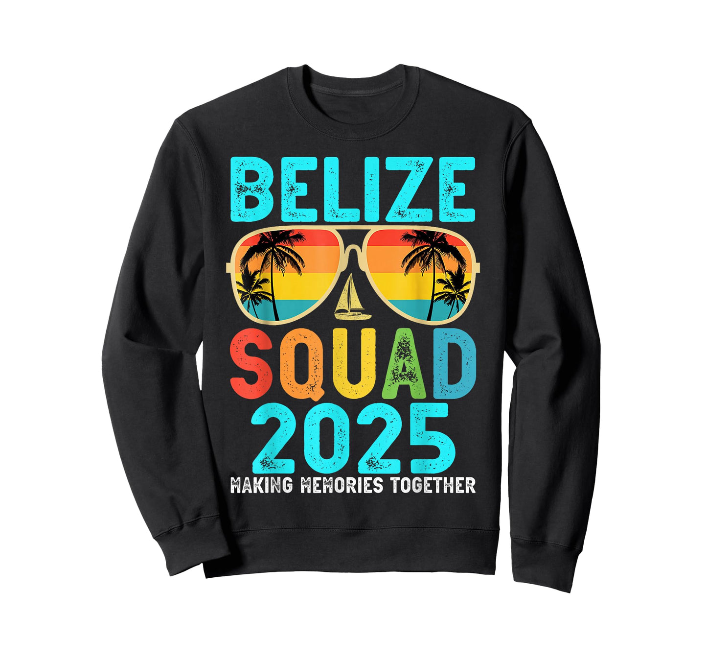 Belize Squad 2025 Vacation Friends Family Matching Group T-Shirt