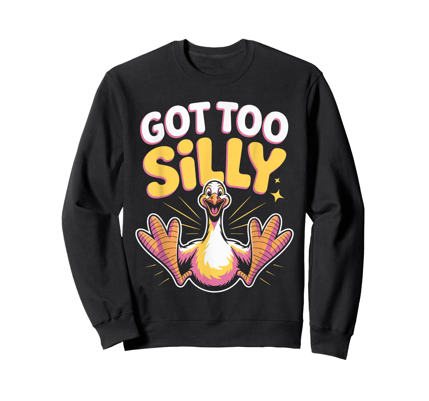 Got Too Silly Goose Meme Cartoon T-Shirt