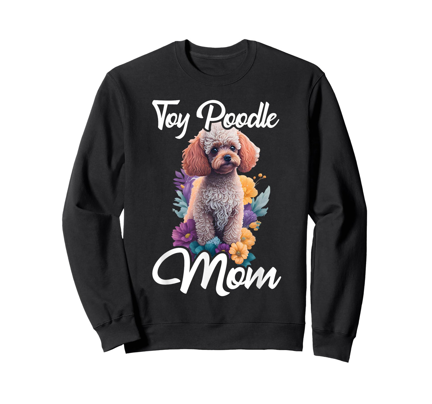Toy Poodle Mom - Puppy Lover Canine Dog Lover Pet Owner T-Shirt for Men Women Kids