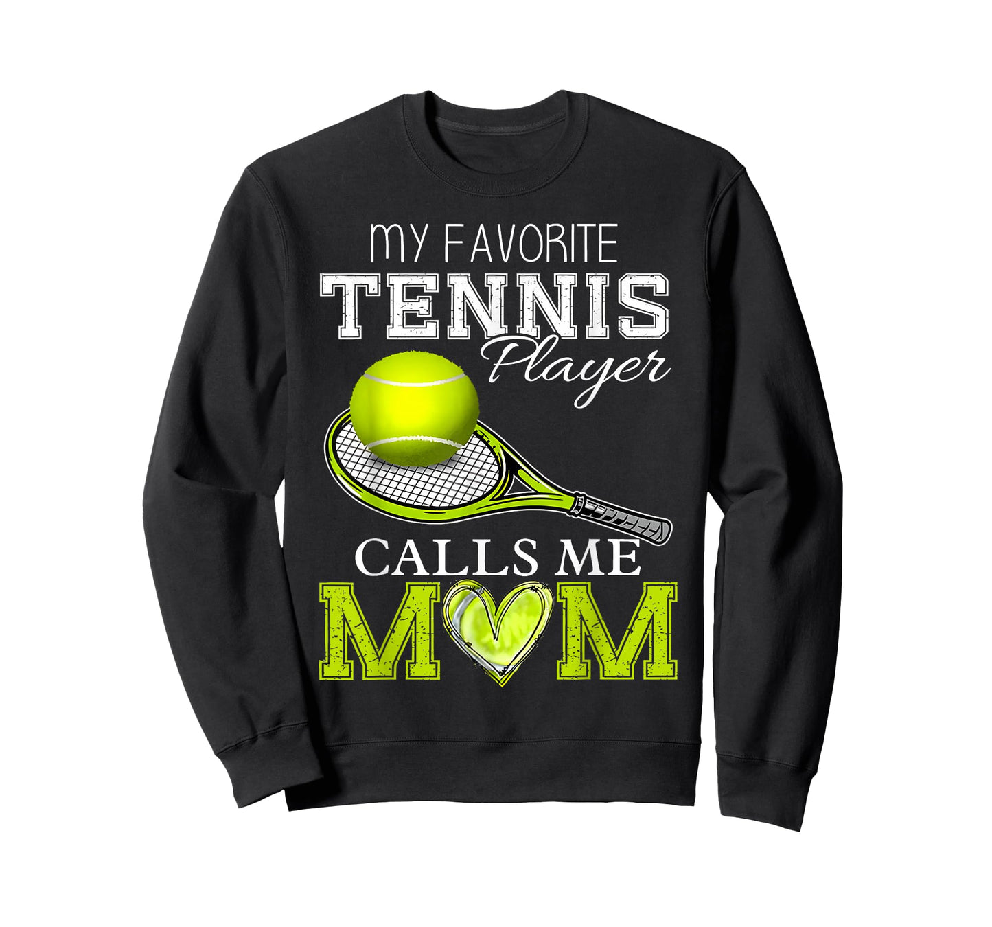 Vintage My Favorite Tennis Player Calls Me Mom Mother's Day T-Shirt