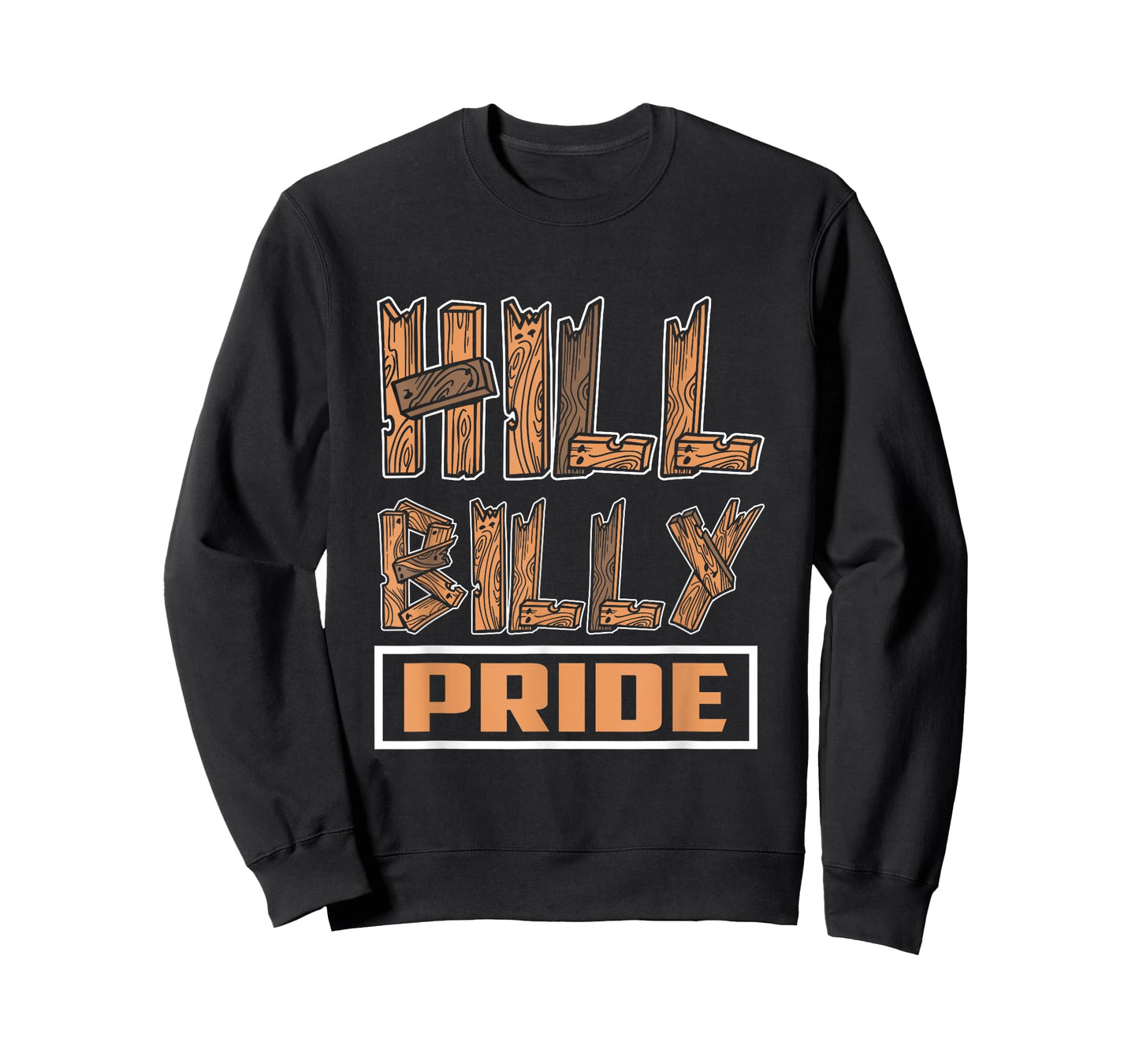 "Hillbilly Pride" Funny Redneck Country Southern T-Shirt