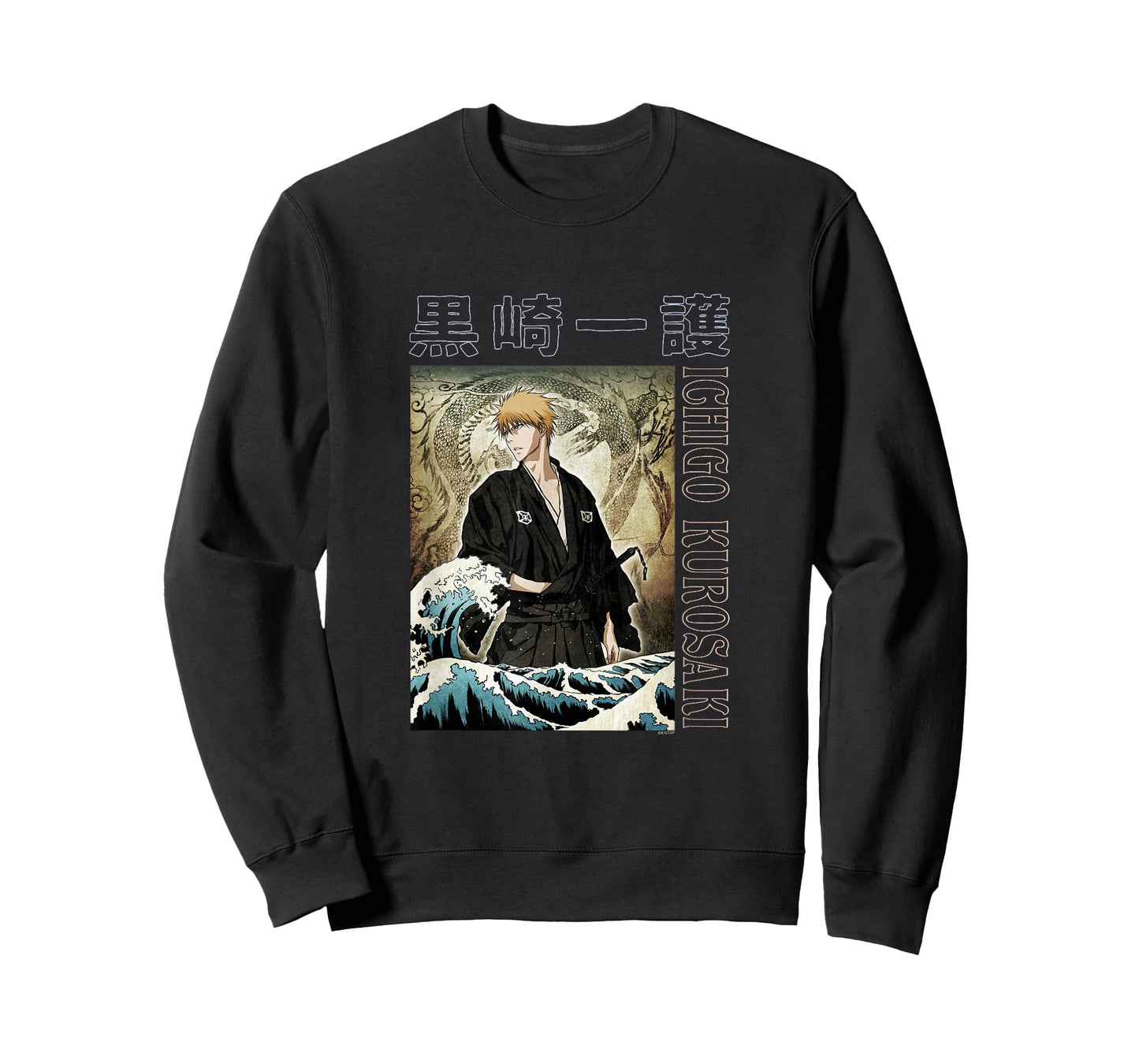 Bleach Ichigo with Waves Anime T-Shirt