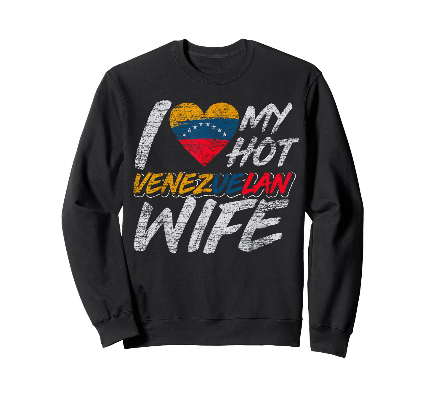 Funny Husband Gift I Love My Hot Venezuelan Wife Venezuela T-Shirt