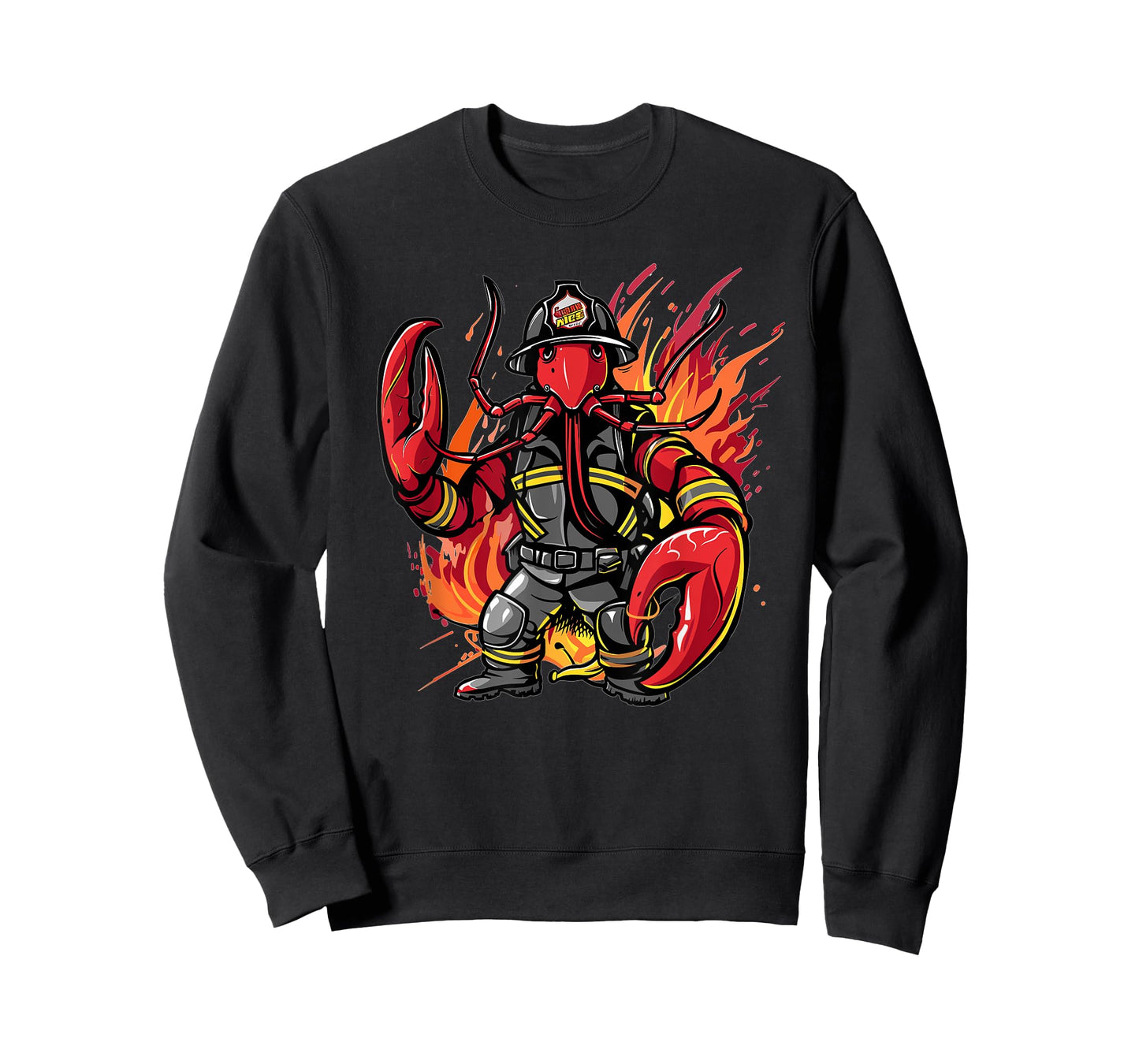 Lobster Firefighter I Kids Firefighter T-Shirt