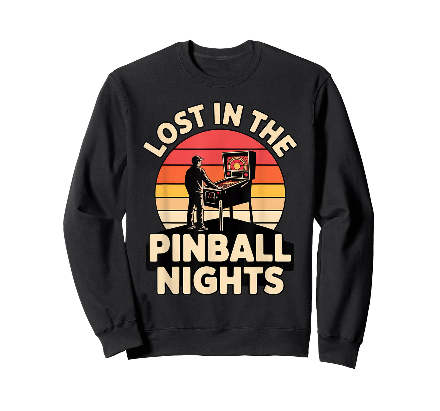 Retro Lost in The Pinball Nights T-Shirt