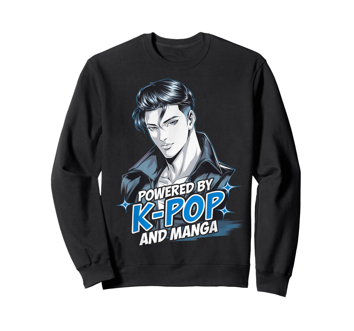 Otaku Powered By Kpop Manga Reader Manhwa Kawaii Anime T-Shirt