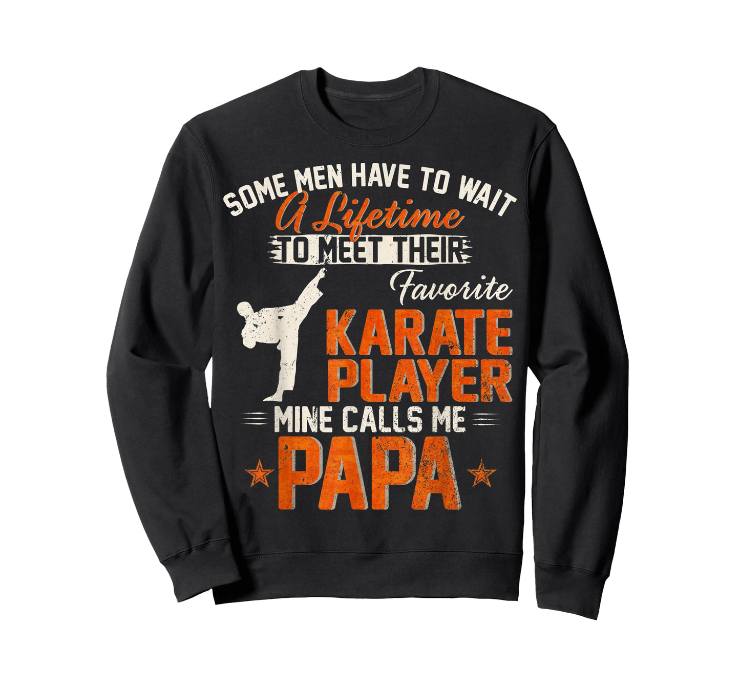 Vintage My Favorite Karate Player Calls Me Papa Karateka T-Shirt
