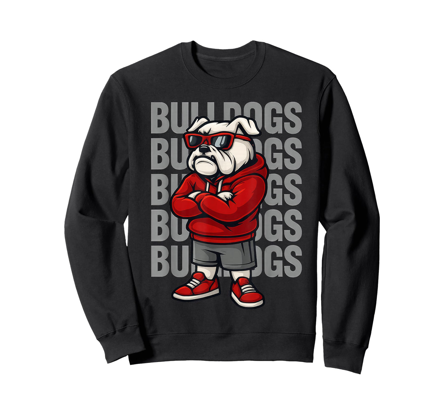 Retro Bulldogs Gift for Men Women Boys Girls Kids T-Shirt
