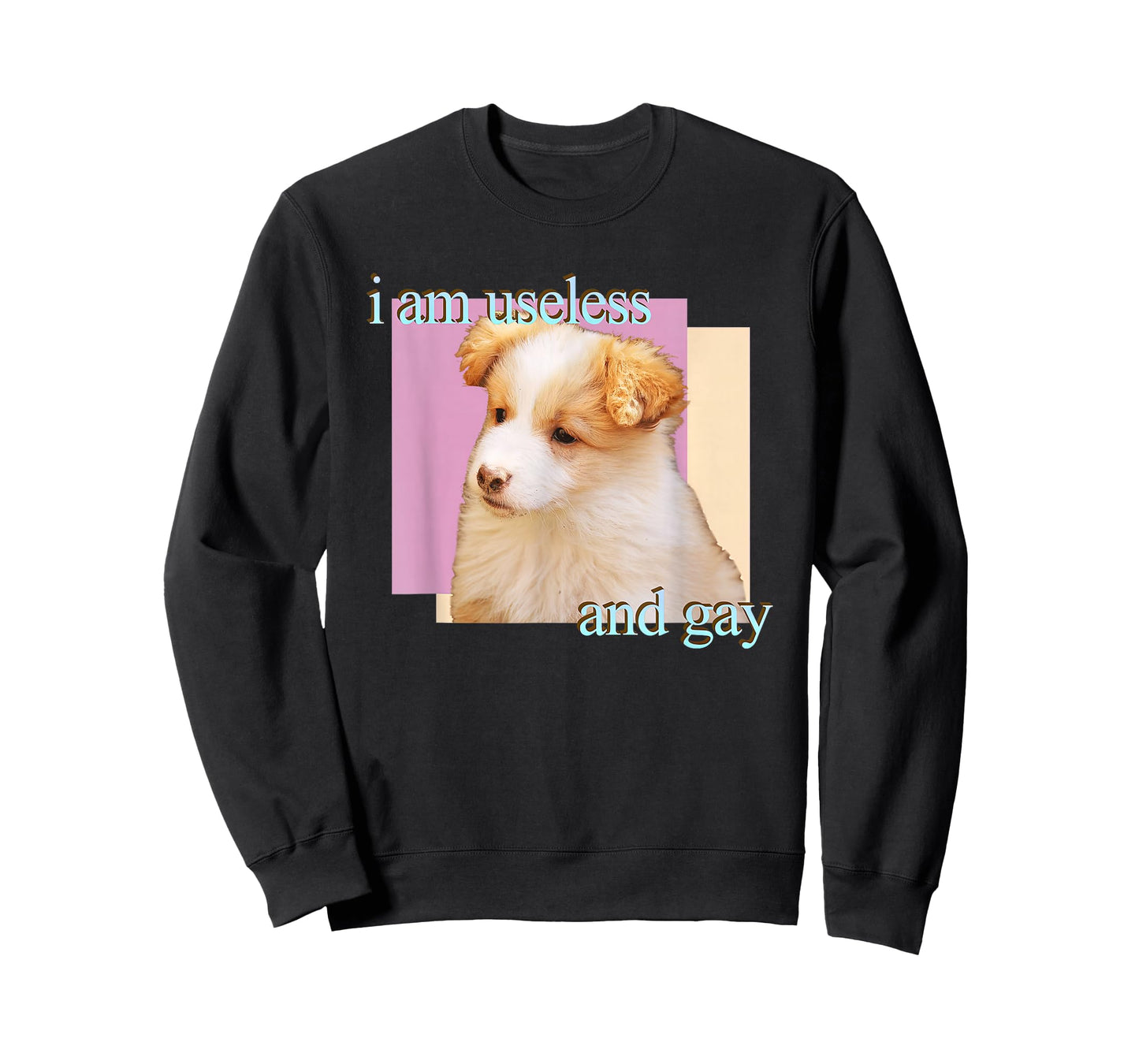 Dog I Am Useless And Gay T-Shirt