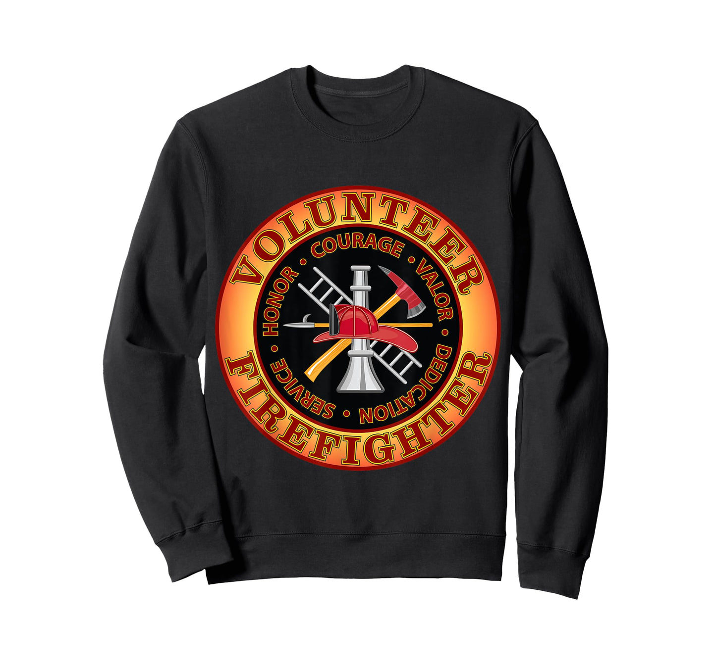 Volunteer Firefighter Courage Valor Shirt