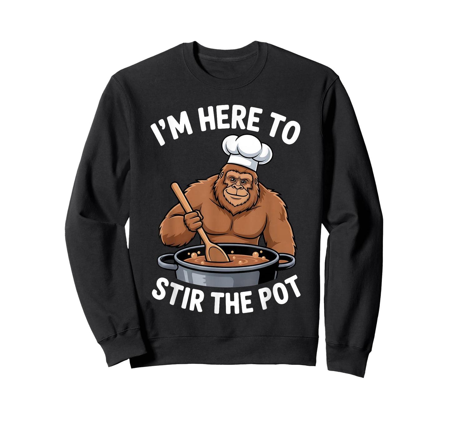 I'm Here to Stir The Pot Funny Cooking Lover Pun Men Women T-Shirt