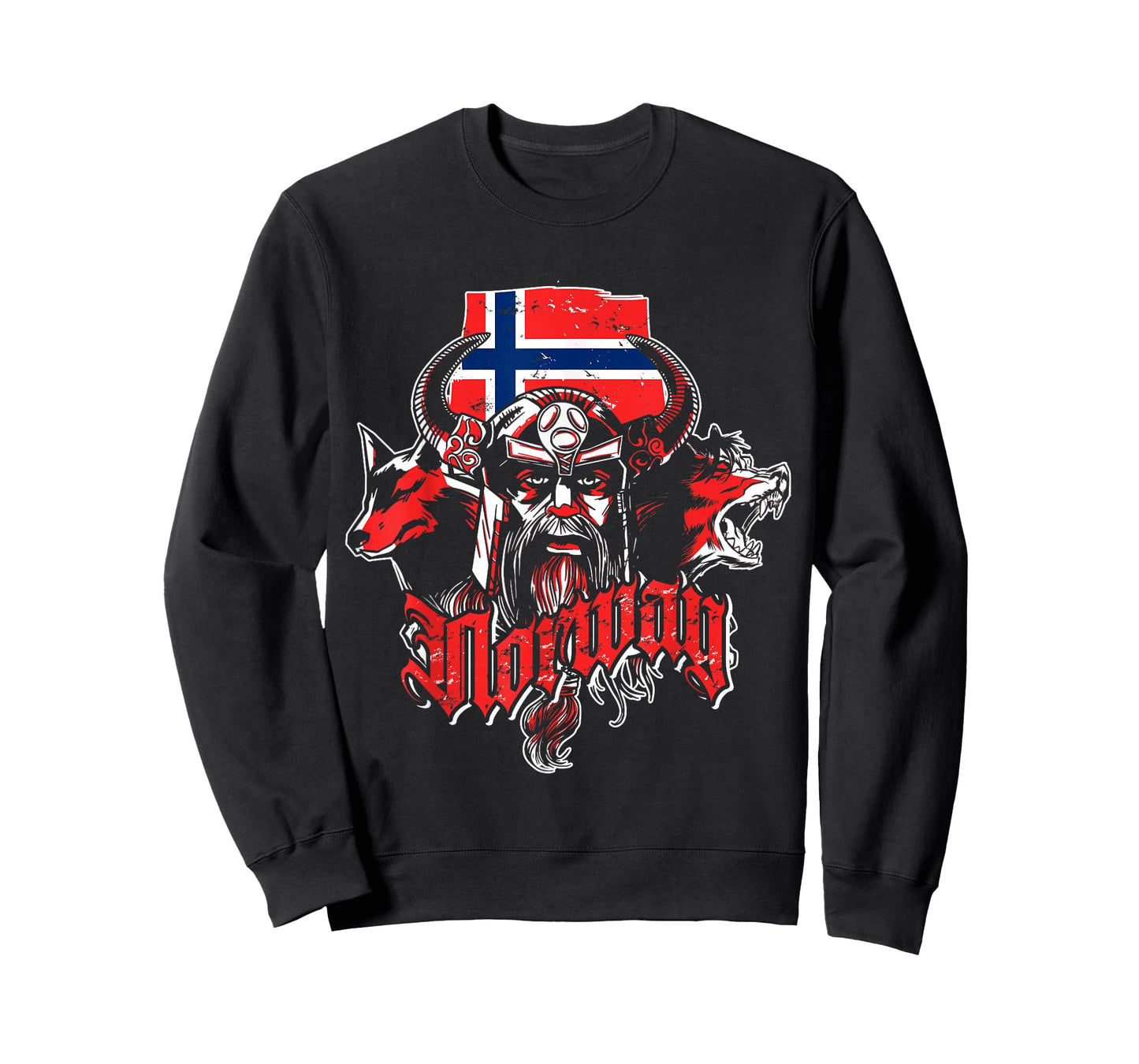 Viking Wolf Gift Oslo Norway T-Shirt