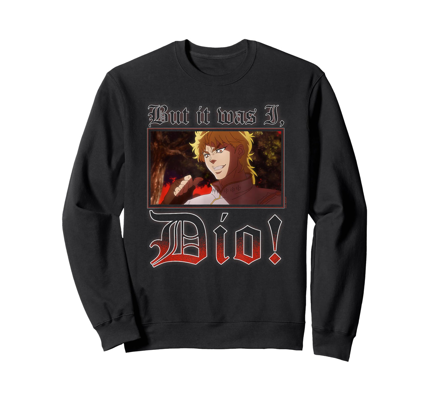 JoJo's Bizarre Adventure It was I Dio Meme Anime T-Shirt