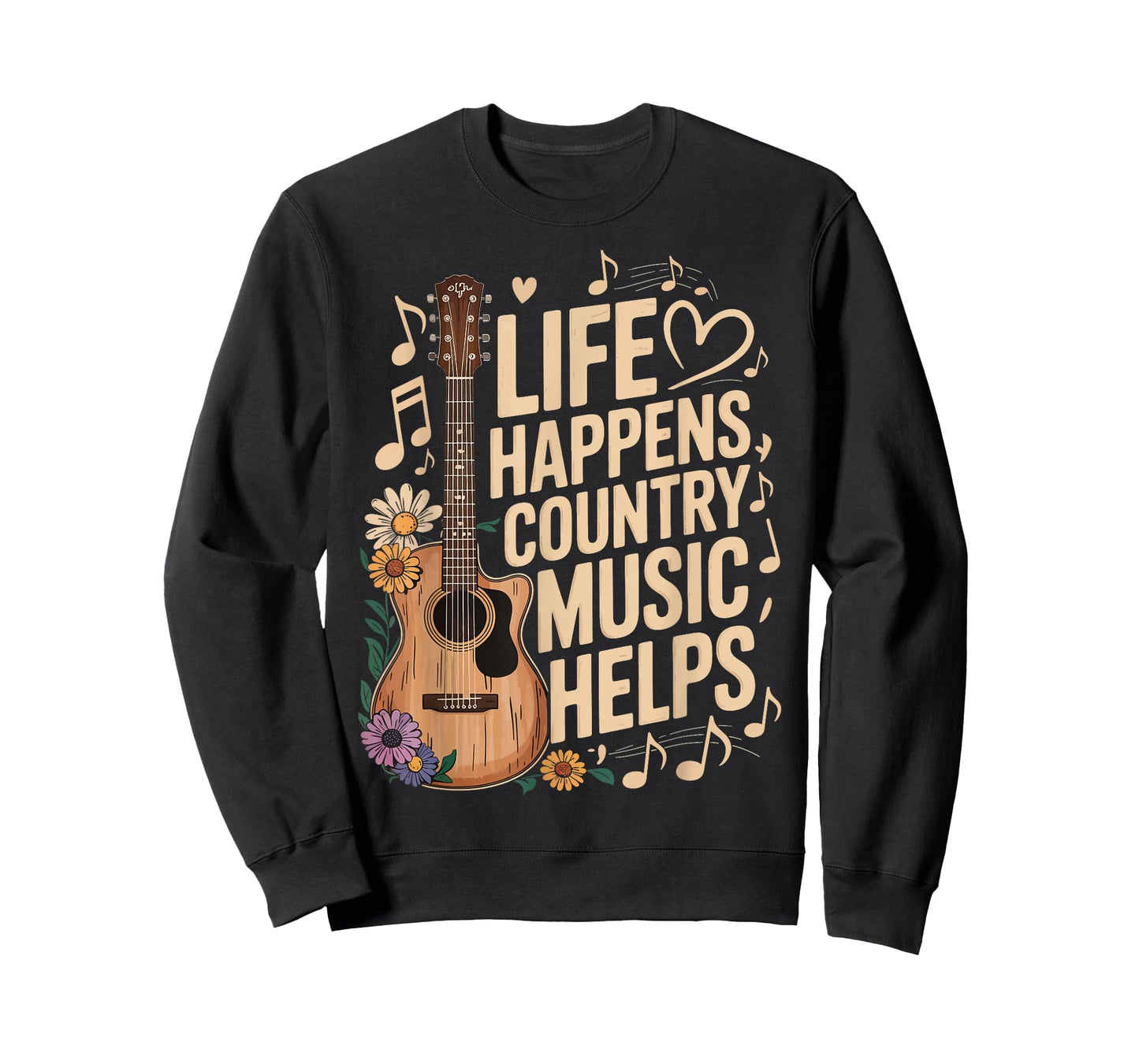 Life Happens Country Music Helps T-Shirt