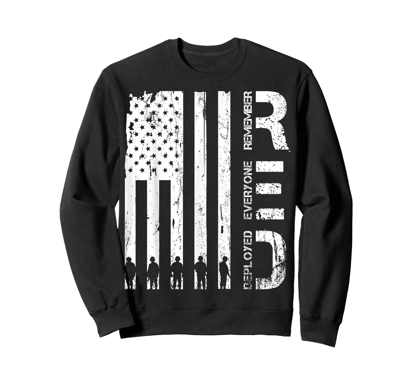 Red Remember Everyone Deployed Military Friday Wear Veterans T-Shirt
