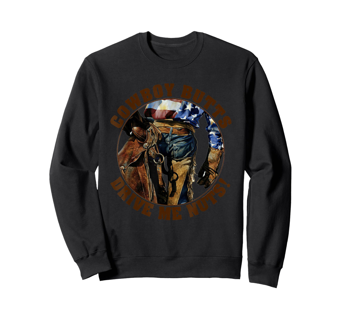 Cowboy Butts Drive Me Nuts Cute Country Cowgirl Western T-Shirt
