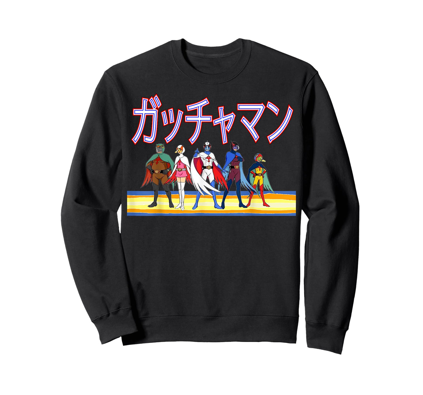 Battle of the Planets Gatchman G Force Vintage Japanese T-Shirt