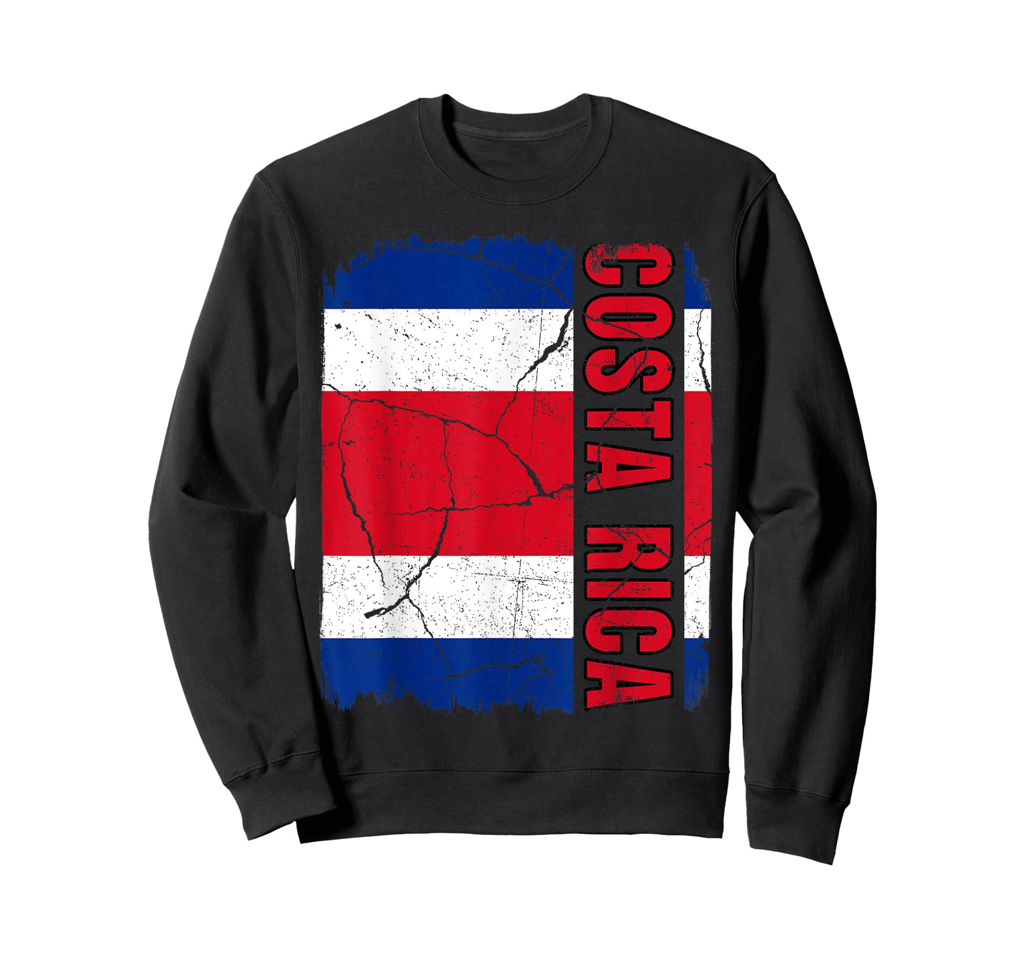 Vintage Costa Rican Flag Costa Rica Pride Root Heritage Gift T-Shirt