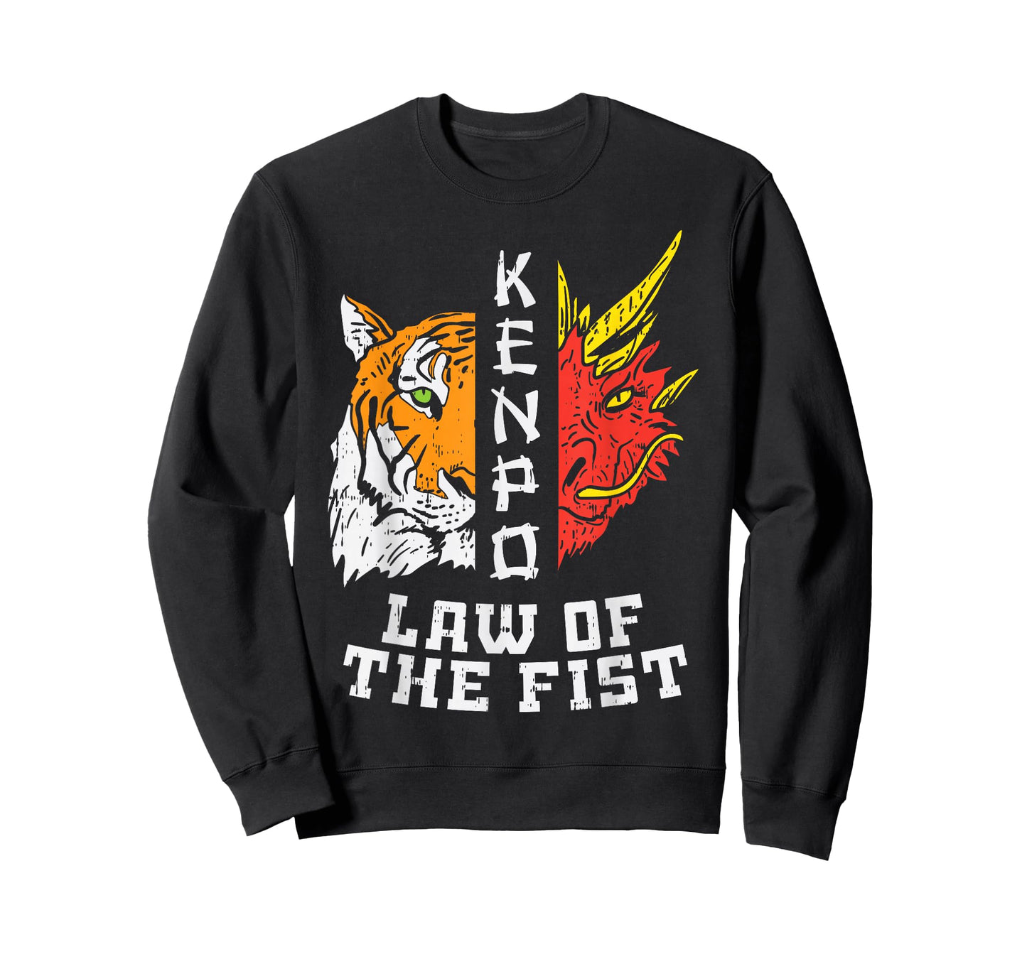 Kenpo Law Of Fist Tiger Dragon Kempo Karate Men Women Gift T-Shirt