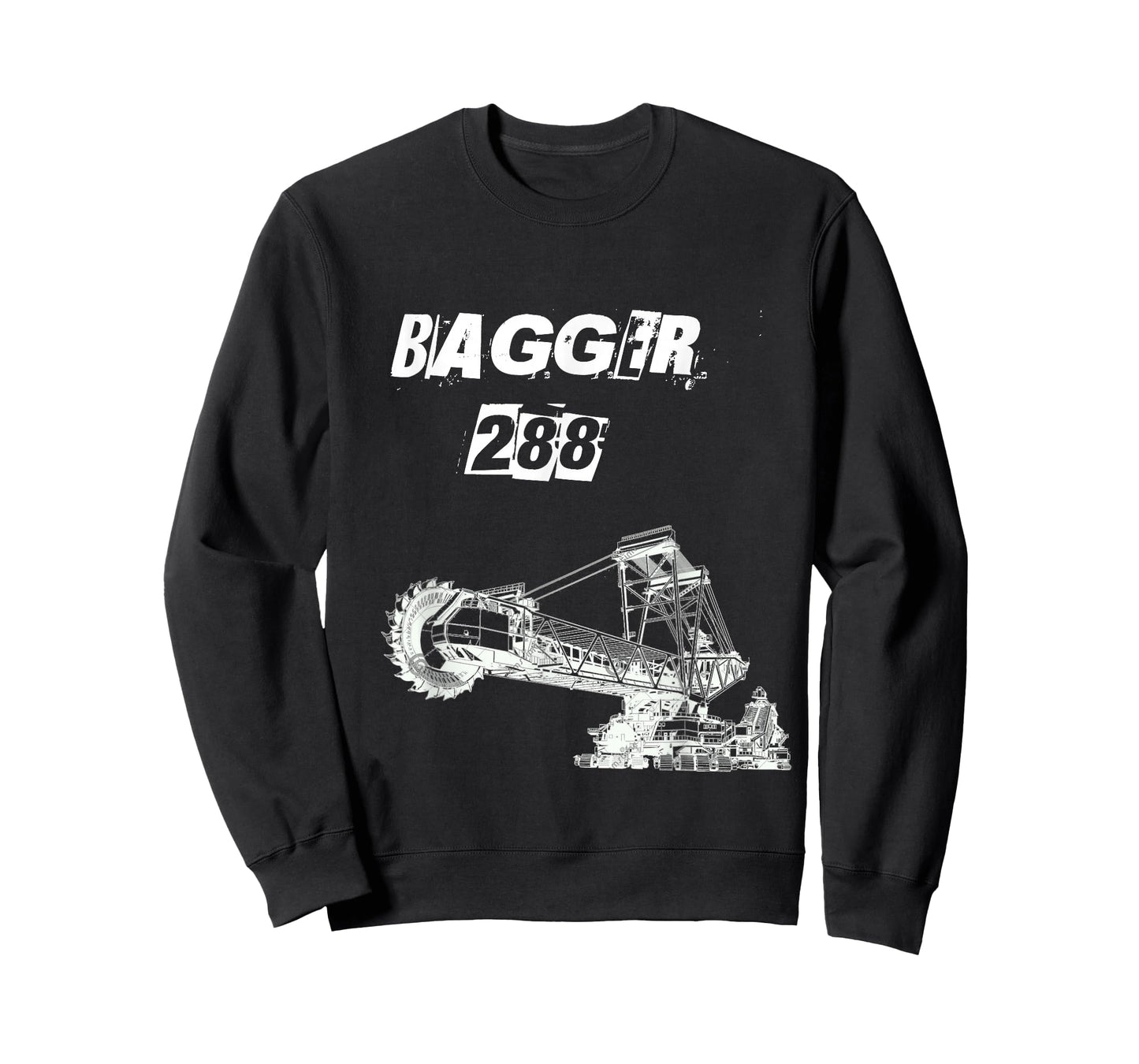 Bagger 288 T Shirt - Giant Bucket Wheel Excavator T-Shirt