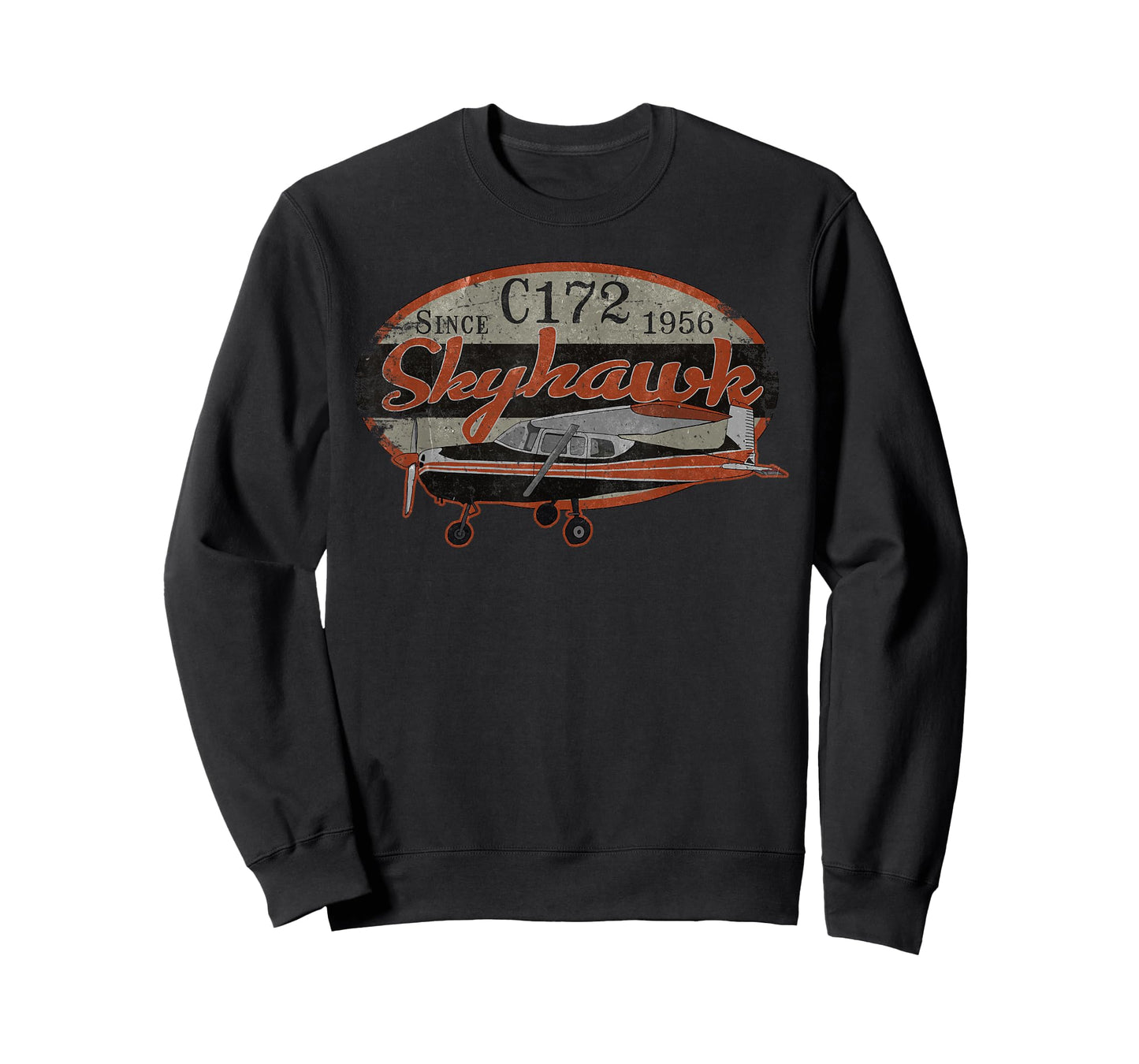 C-172 Skyhawk Vintage Retro C172 Airplane Flying Pilot T-Shirt