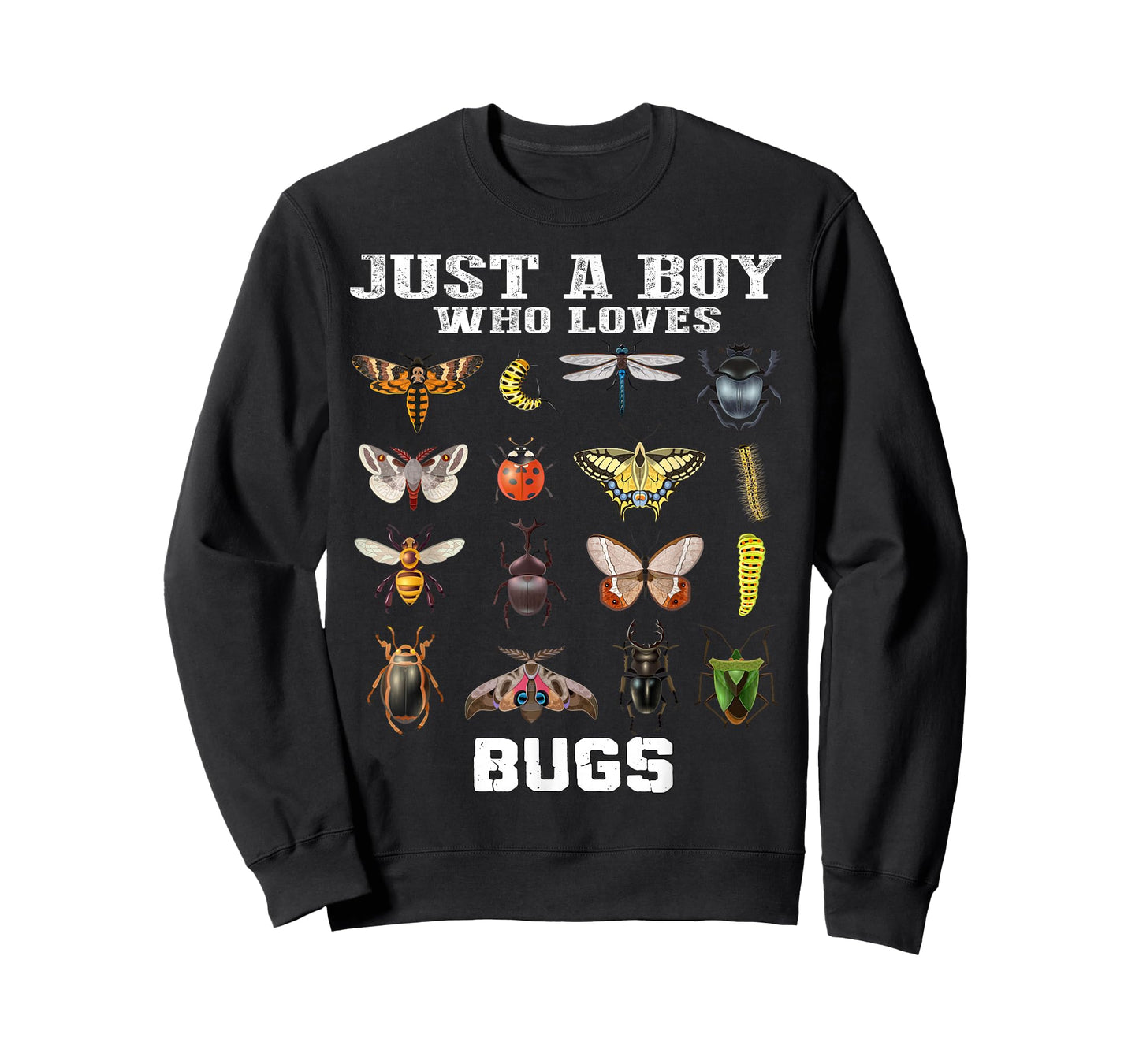 Just A Boy Who Loves Bugs, Funny Insect Lovers T-Shirt