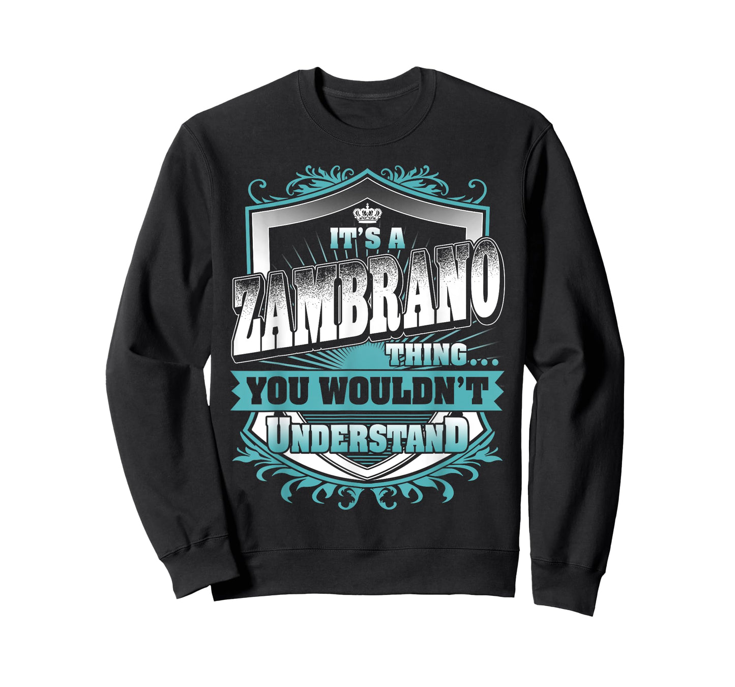 It's A ZAMBRANO Thing You Wouldn't Understand Name Vintage T-Shirt
