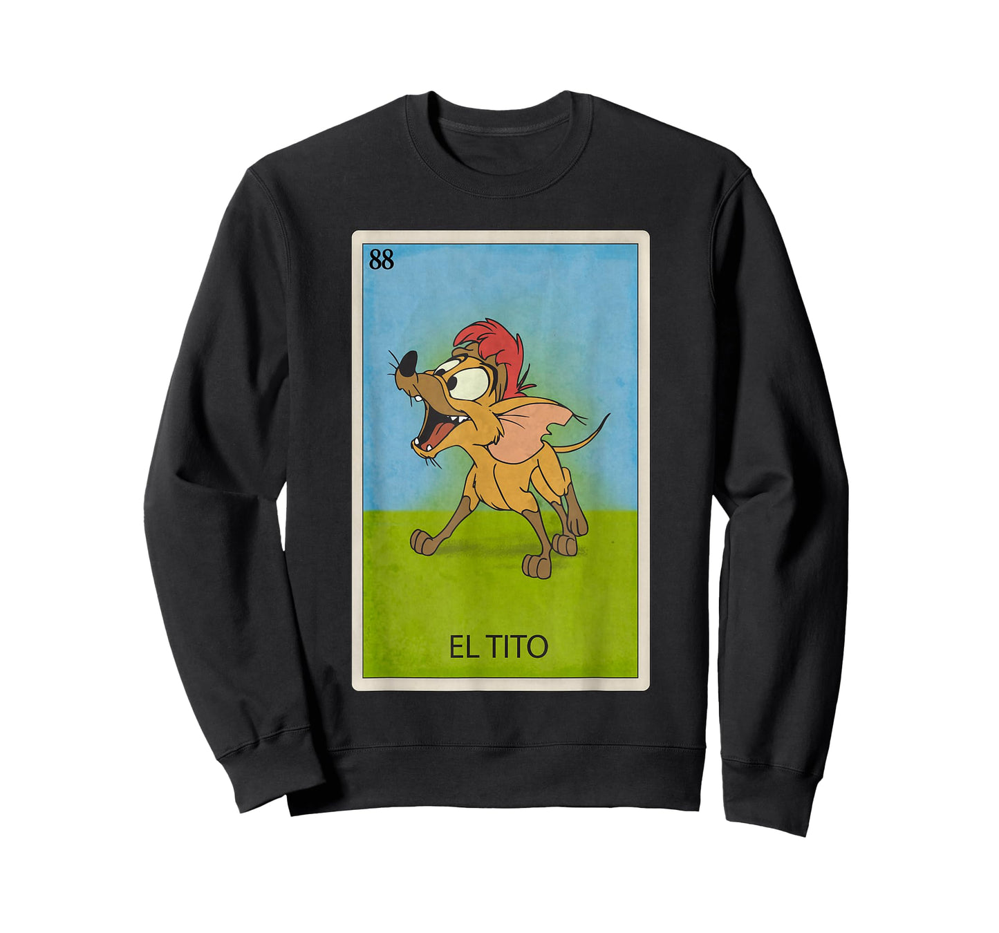 Disney Oliver & Company El Tito Lotería Card Poster T-Shirt