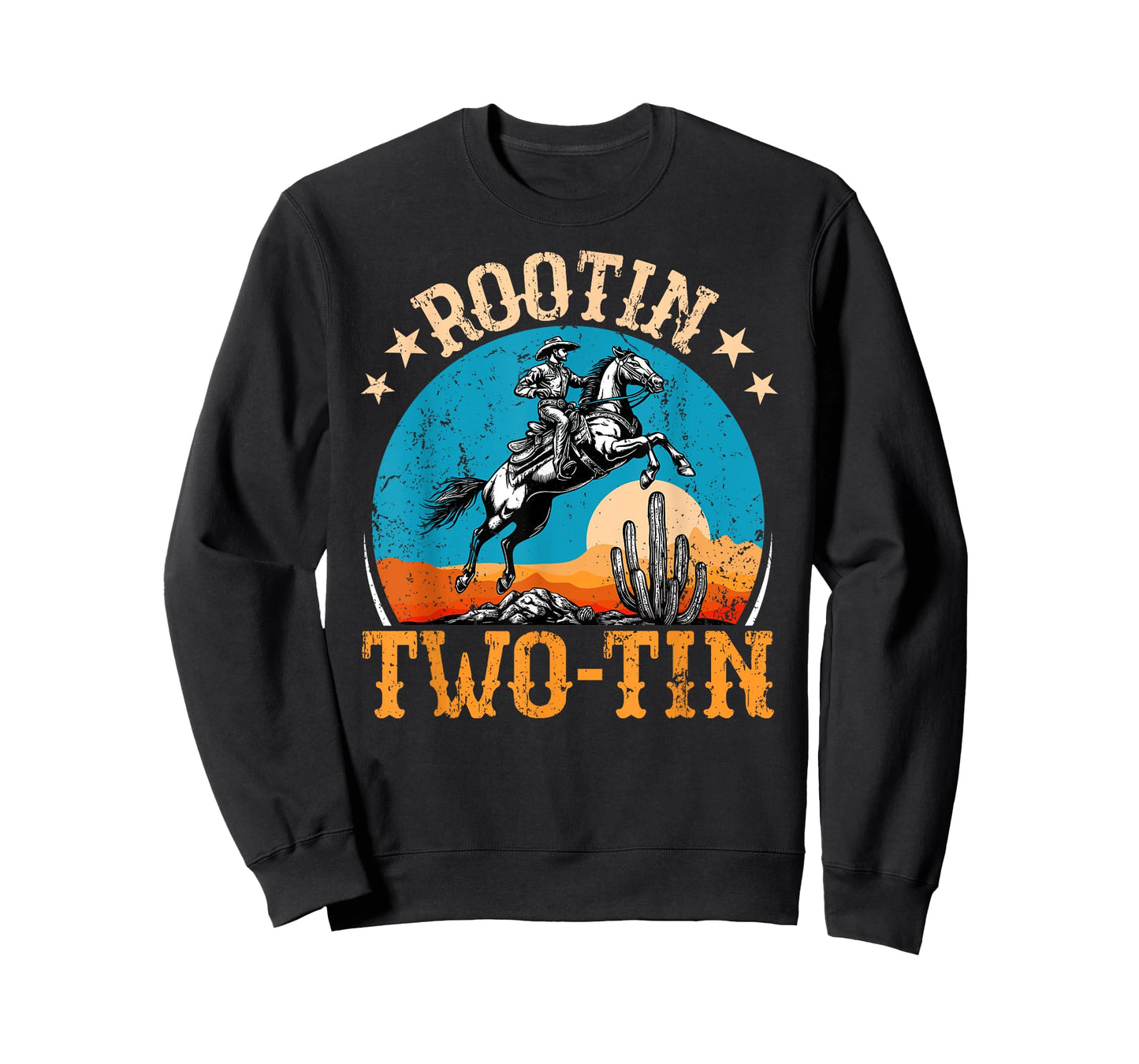 Rootin Two-tin 2nd Birthday 2 Year Old Western Cowboy Bday T-Shirt