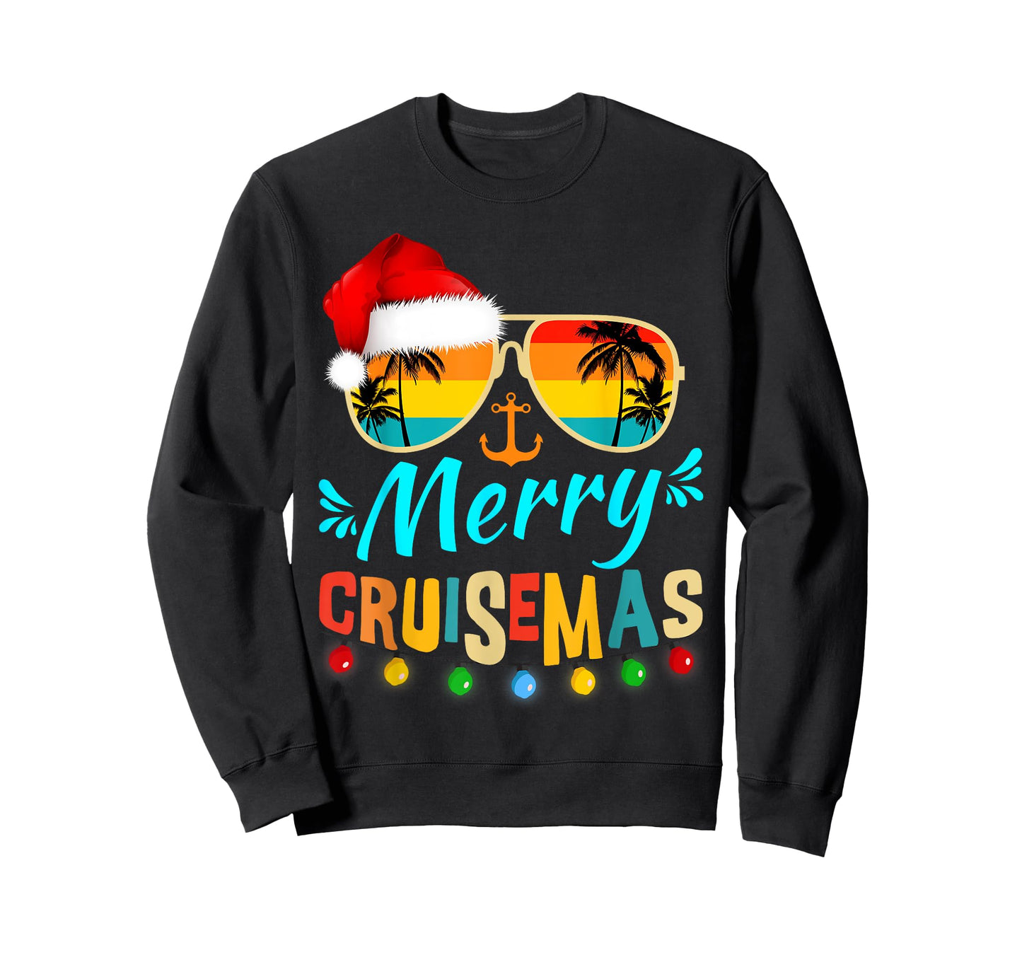 Merry Cruisemas 2025 Christmas Santa Reindeer Cruise T-Shirt