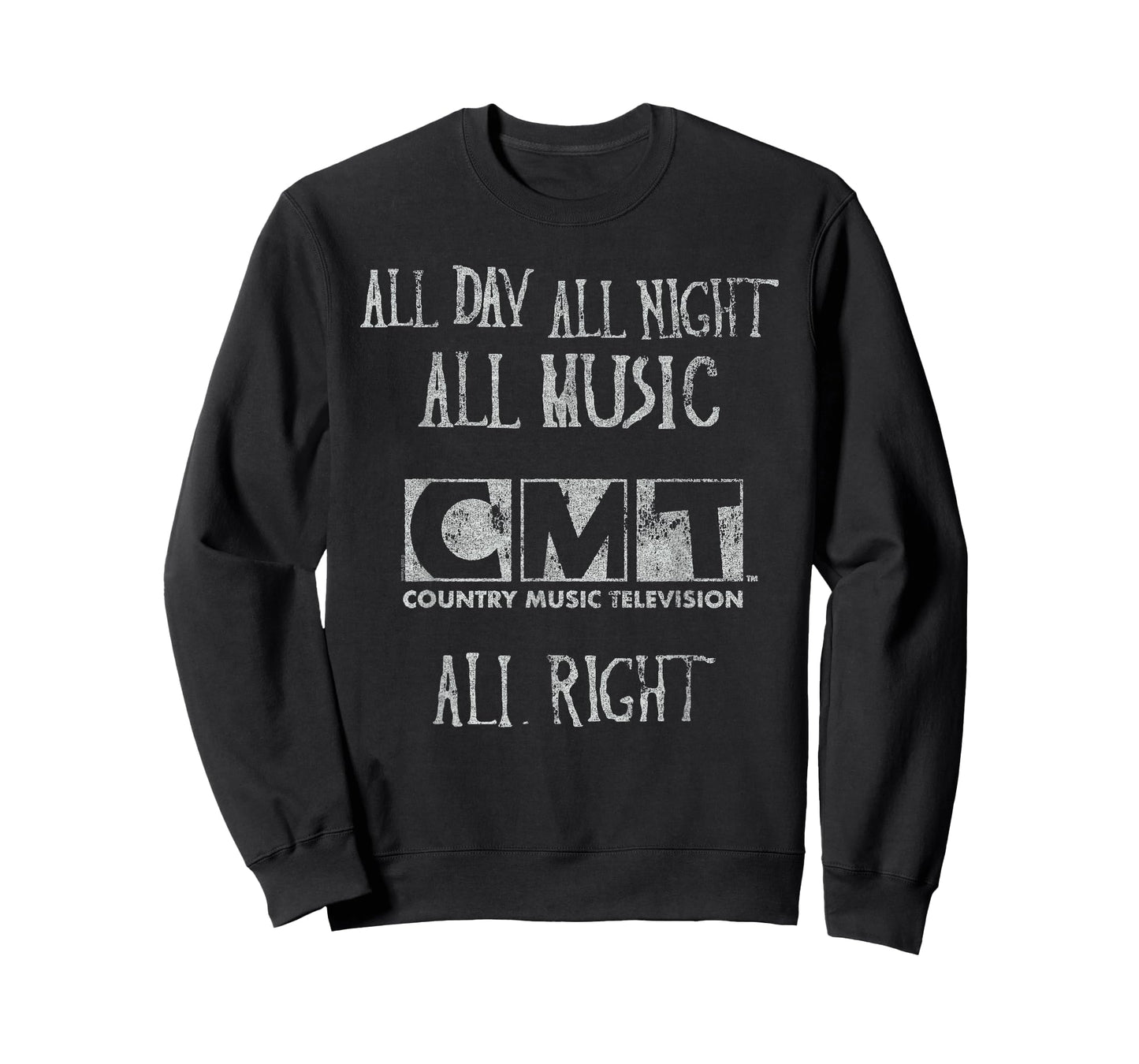 CMT Country Music Television All Music All Right Retro Logo T-Shirt