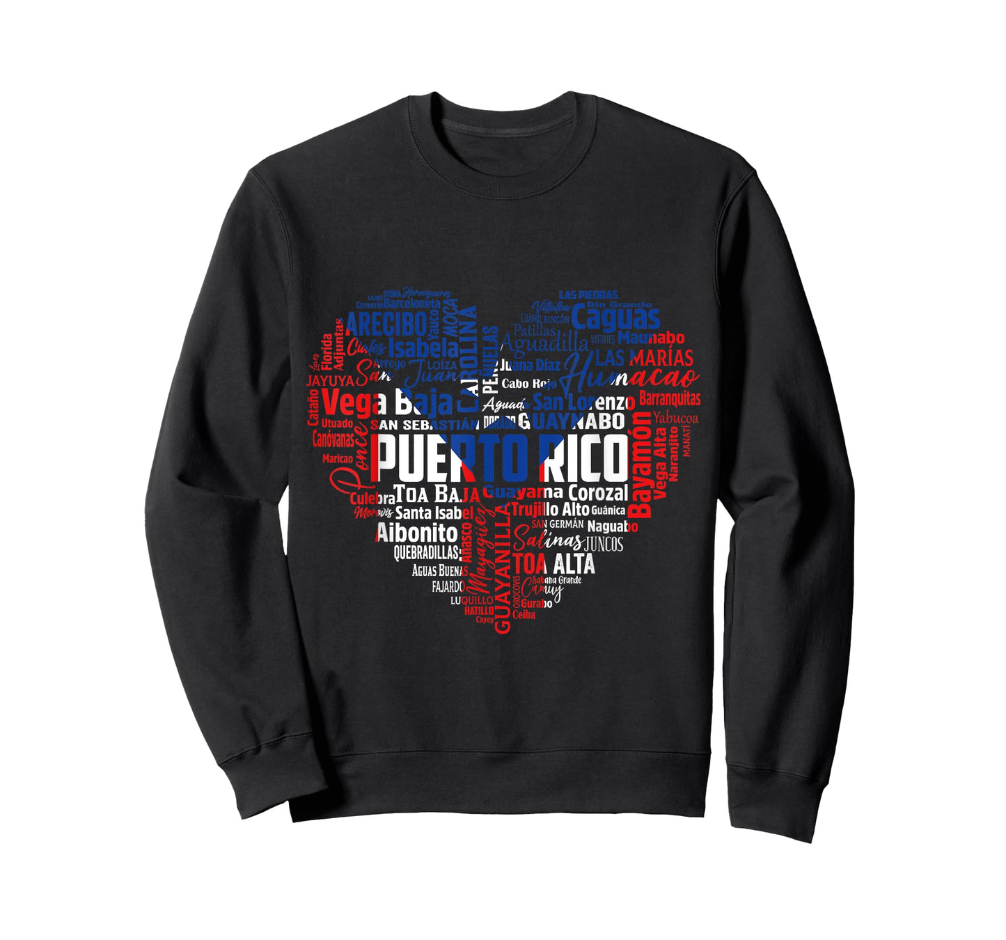 Puerto Rico Cities Flag Puerto Rican roots culture men women T-Shirt