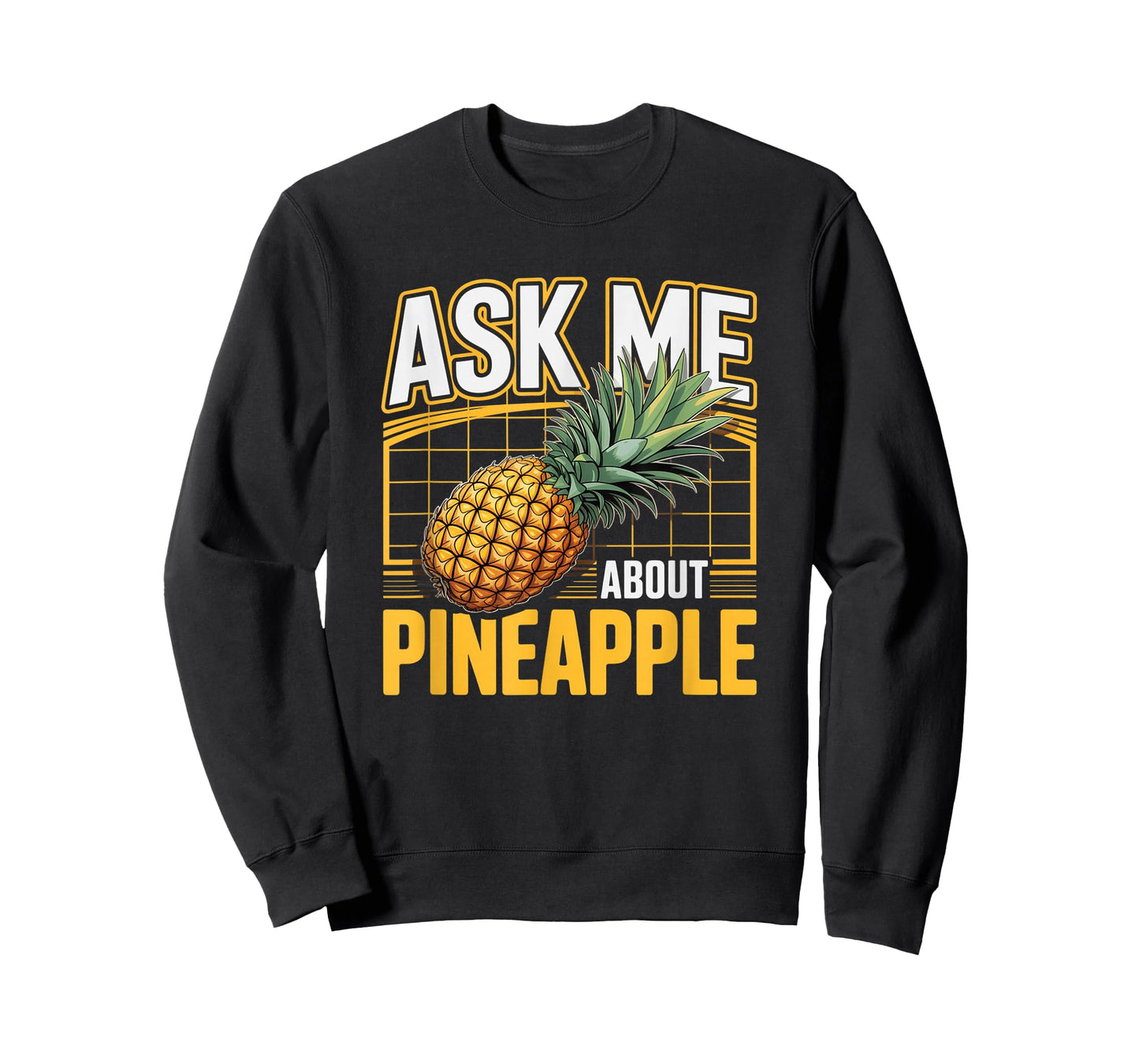 Ask Me About Pineapple Funny Tropical Foodie Summer Vacation T-Shirt
