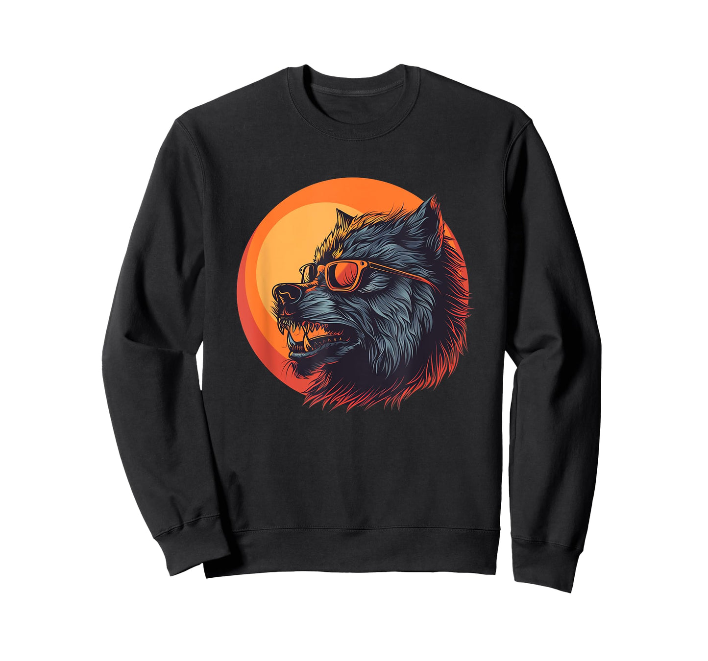 Sunglasses and Howls with Pretty Werewolf Costume T-Shirt