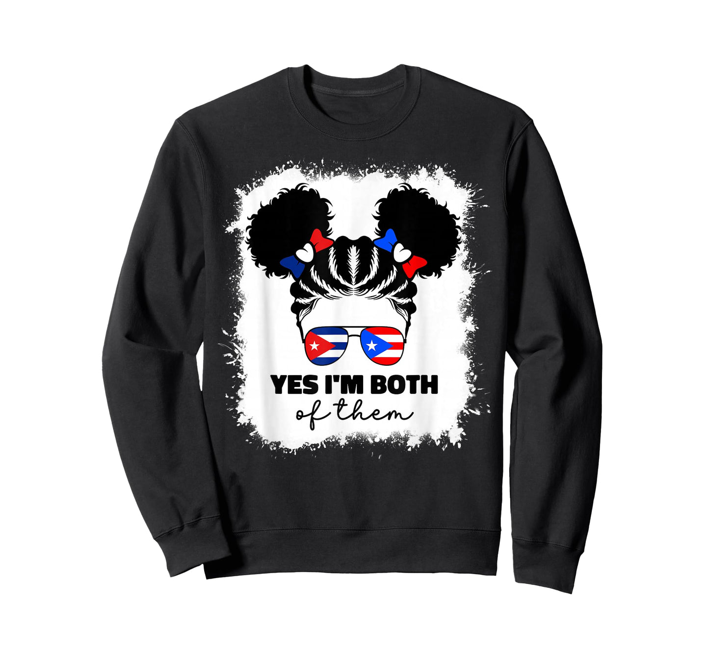 Half Cuban And Puerto Rican Rico Cuba Flag Kids Cubarican T-Shirt