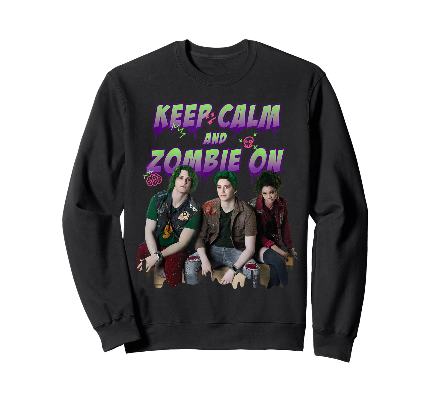 Disney Channel Zombies 2 Keep Calm and Zombie On T-Shirt