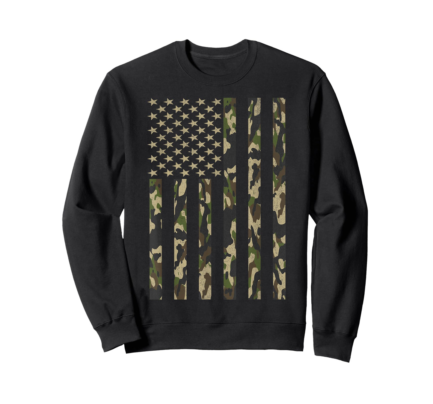 Camo American Flag USA Camouflage Men Boys Women Youth Kids T-Shirt