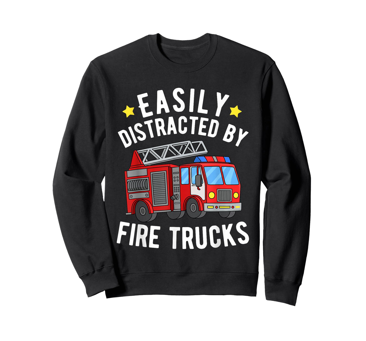 Funny Firefighter Shirt for Men Women Kids Truck Fireman T-Shirt