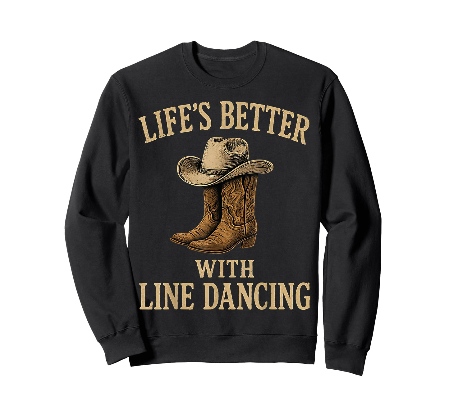 Life’s Better with Line Dancing Funny Country Dance T-Shirt